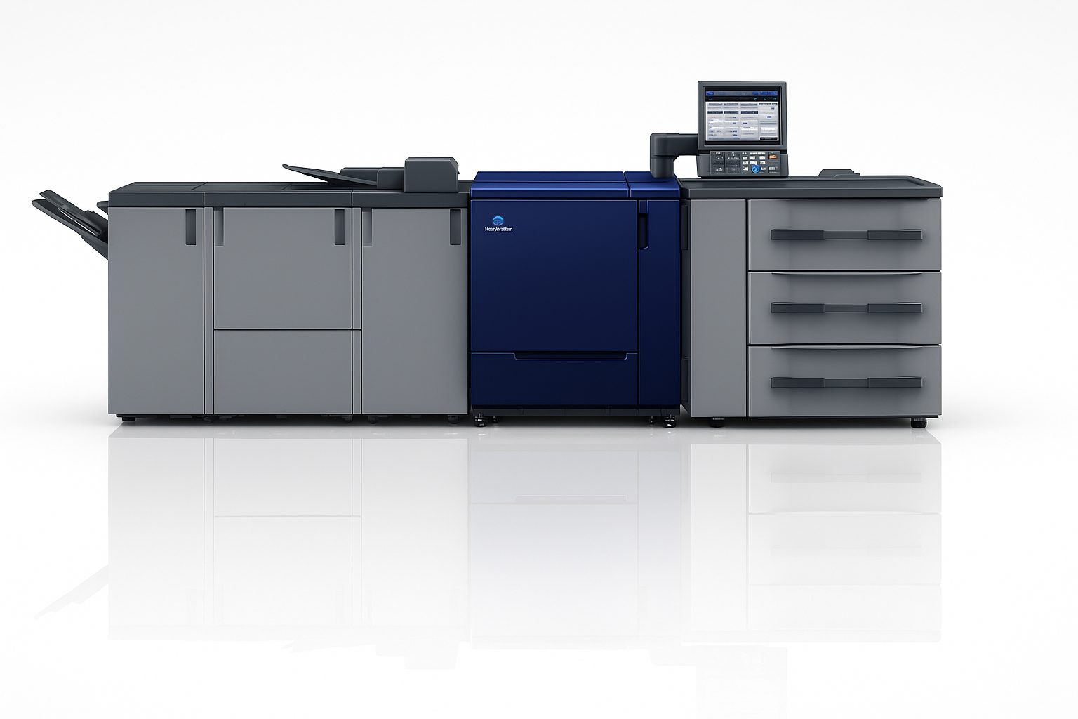 Konica Minolta digital press at Interstate Graphics